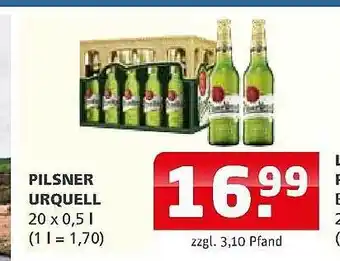 Getränkehaus Pilsner Urquell 20x0,5L Angebot