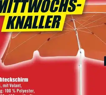 B1 Discount Baumarkt Rechteckschirm Angebot