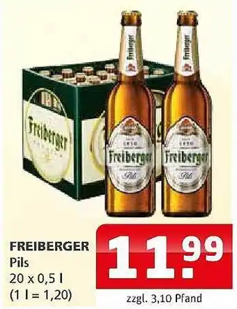 Getränkehaus Freiberger Pils 20x0,5L Angebot