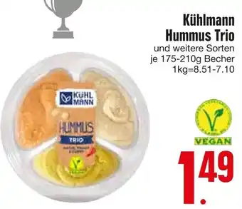 Edeka Kühlmann Hummus Trio Angebot