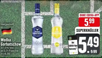 Edeka Wodka Gorbatschow 37,5% Vol. Angebot