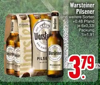 Edeka Warsteiner Pilsener Angebot