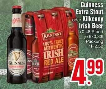 Edeka Guinness Extra Stout oder Kilkenny Irish Beer Angebot