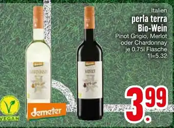Edeka perla terra Bio-Wein Angebot