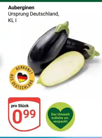 Globus Auberginen Angebot