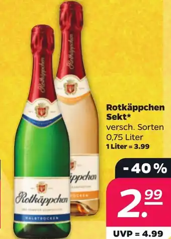 NETTO Rotkäppchen Sekt* 0,75liter Angebot