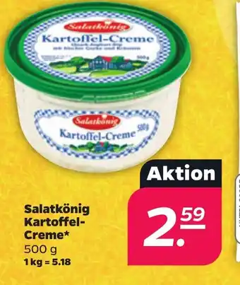 NETTO Salatkönig Kartoffel-Creme 500g Angebot