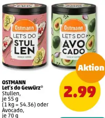 PENNY OSTMANN Let's do Gewürz 55/70 g Angebot