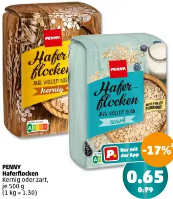 PENNY PENNY Haferflocken 500 g Angebot