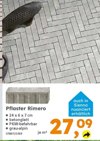 Globus Baumarkt Pflaster Rimero Angebot