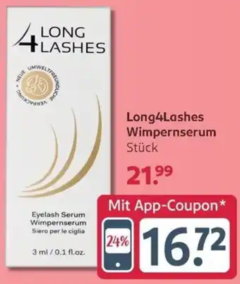 Rossmann Long4Lashes Wimpernserum Angebot