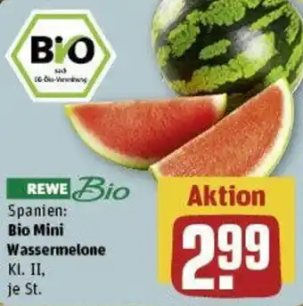 REWE Bio Mini Wassermelone Angebot