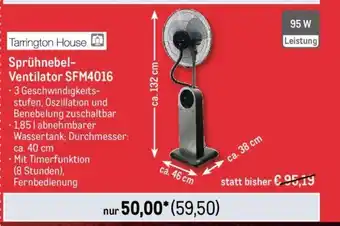 METRO Tarrington House Sprühnebel-Ventilator SFM4016 Angebot