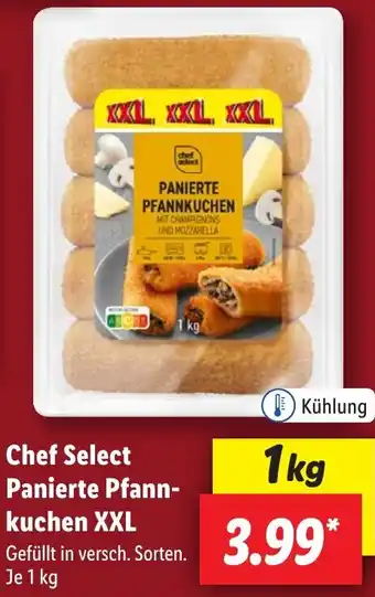 Lidl Chef Select Panierte Pfannkuchen XXL 1kg Angebot