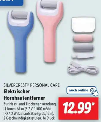 Lidl SILVERCREST PERSONAL CARE Elektrischer Hornhautentferner Angebot