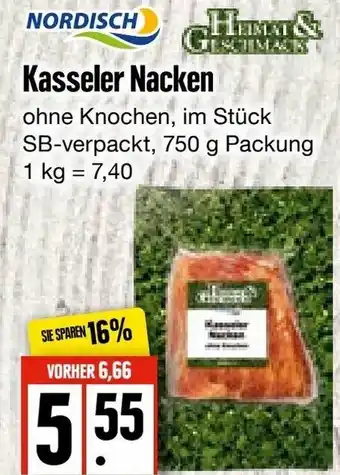 Edeka Frischemarkt Kasseler Nacken 750g Angebot