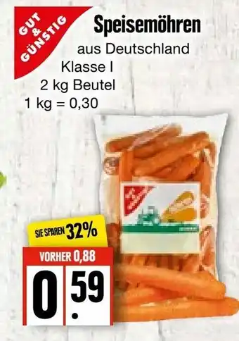 Edeka Frischemarkt Speisemöhren 2kg Beutel Angebot