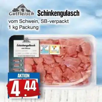 Edeka Frischemarkt Schinkengulasch 1kg Angebot