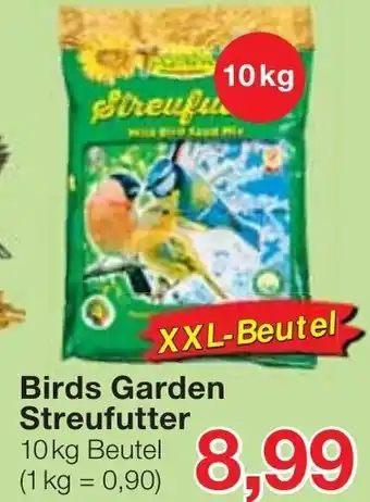 Jawoll Birds Garden Streufutter 10kg Beutel Angebot