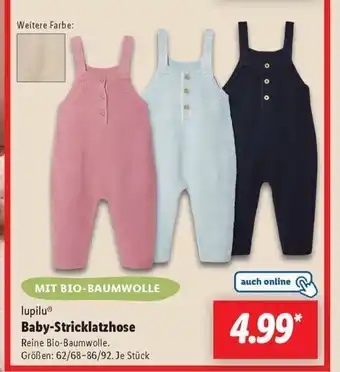 Lidl lupilu Baby-Stricklatzhose Angebot