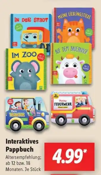 Lidl Interaktives Pappbuch Angebot