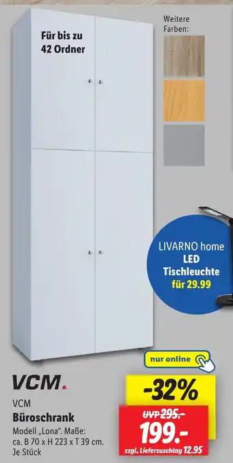 Lidl VCM Büroschrank Angebot