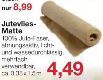 Jawoll Jutevlies Matte Angebot