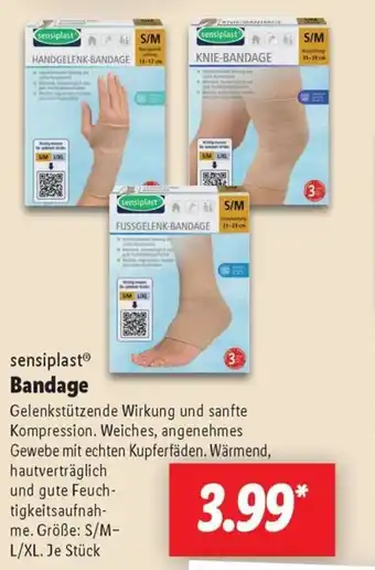 Lidl sensiplast Bandage Angebot