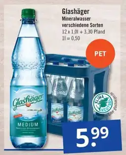 GetränkePartner Glashäger Mineralwasser 12*1L Angebot