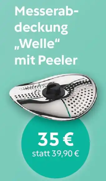 Vorwerk Thermomix Messerabdeckung ,,Welle" mit Peeler Angebot
