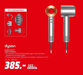 MediaMarkt dyson Haartrockner Supersonic Angebot