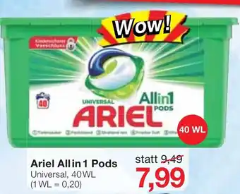 Jawoll Ariel All in 1 Pods 40wl Angebot