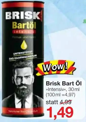 Jawoll Brisk Bart Ol 30ml Angebot