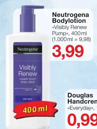 Jawoll Neutrogena Bodylotion 400ml Angebot