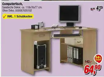 Opti Wohnwelt Computertisch Angebot