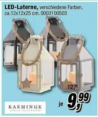 Opti Wohnwelt Led-laterne Angebot