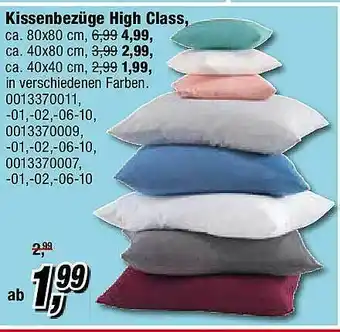 Opti Wohnwelt Kissenbezüge High Class Angebot