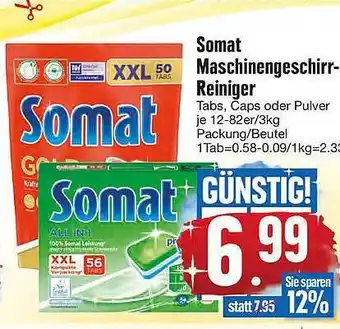 Edeka Somat Maschinengeschirr Reiniger Angebot