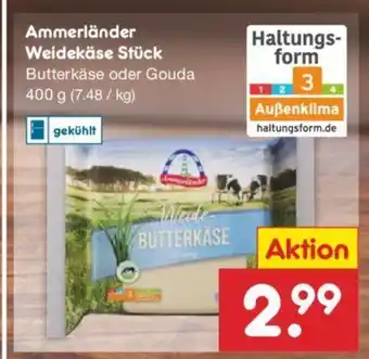 Netto Marken-Discount Ammerländer Weidekäse Stück Angebot