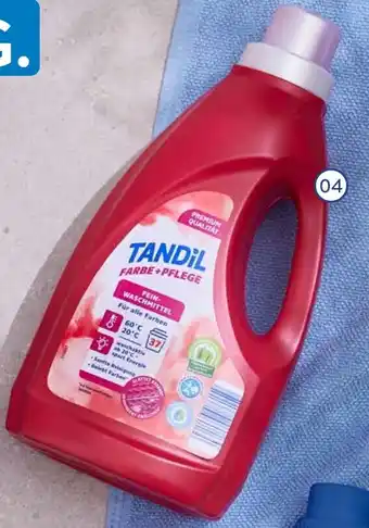 Aldi Nord TANDIL Feinwaschmittel 1,5 L Flasche Angebot