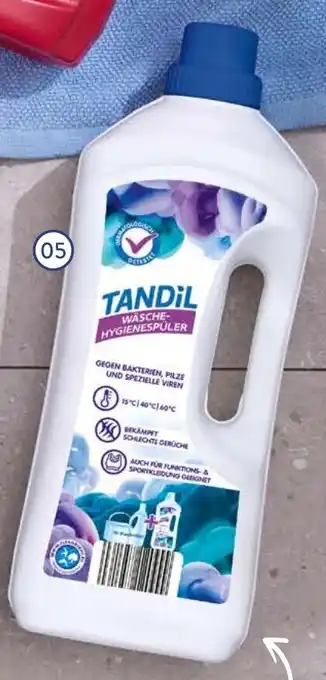 Aldi Nord TANDIL Wäsche Hygienespüler 1,5 L Flasche Angebot