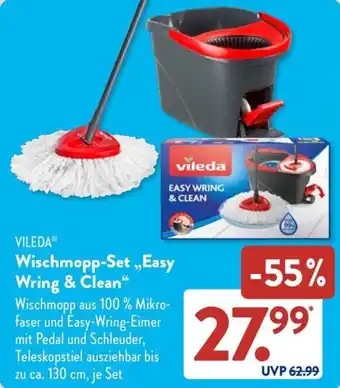 Aldi Süd VILEDA Wischmopp-Set „Easy Wring & Clean" Angebot