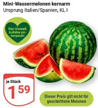Globus Mini-Wassermelonen kernarm Angebot