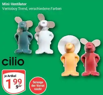 Globus Cilio Mini-Ventilator Angebot