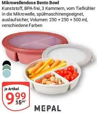 Globus MEPAL Mikrowellendose Bento Bowl Angebot