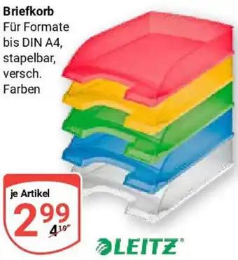 Globus LEITZ Briefkorb Angebot