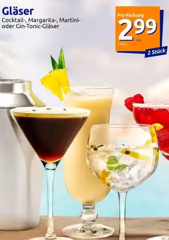 Action Gläser 2 Stück Angebot