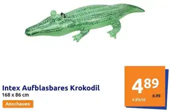 Action Intex Aufblasbares Krokodil Angebot