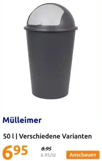 Action Mülleimer 50 L Angebot