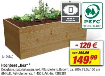 toom Baumarkt Hochbeet ,,Bea" Angebot